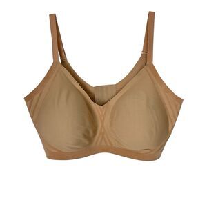 HoneyLove Bra Plus Size 2X Women Silhouette Bra Wireless Back Closure Honey Love